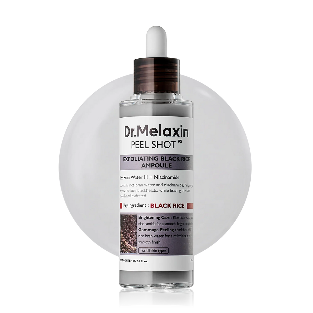 Dr.Melaxin - Peel Shot Exfoliant Black Rice Ampoule